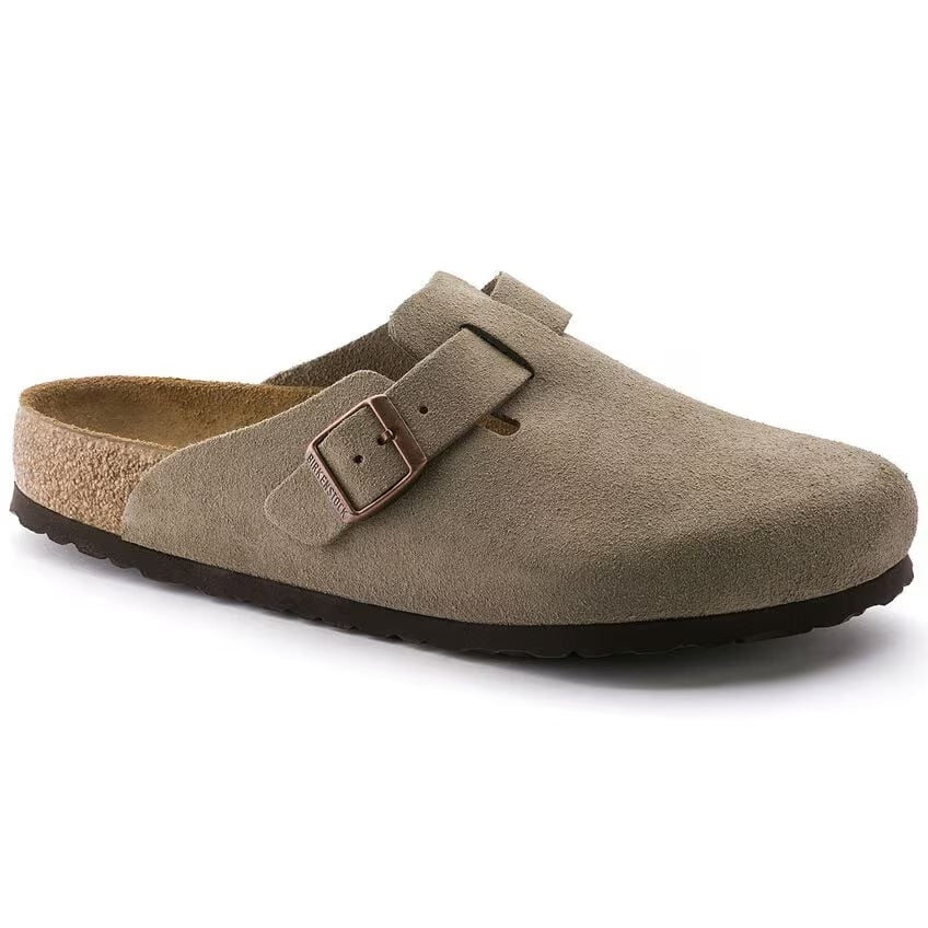 Zueco unisex Birkenstock Boston con plantilla suave