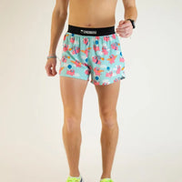 Pantalones cortos de running ChicknLegs de 4" con abertura para hombre