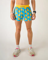 Pantalones cortos de running ChicknLegs de 4" con abertura para hombre
