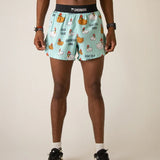 Pantalones cortos de running ChicknLegs de 4" con abertura para hombre