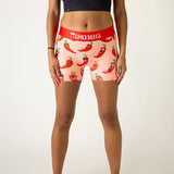 Pantalones cortos de compresión ChicknLegs de 3" para mujer