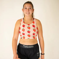 Tops cortos ChicknLegs PWR para mujer