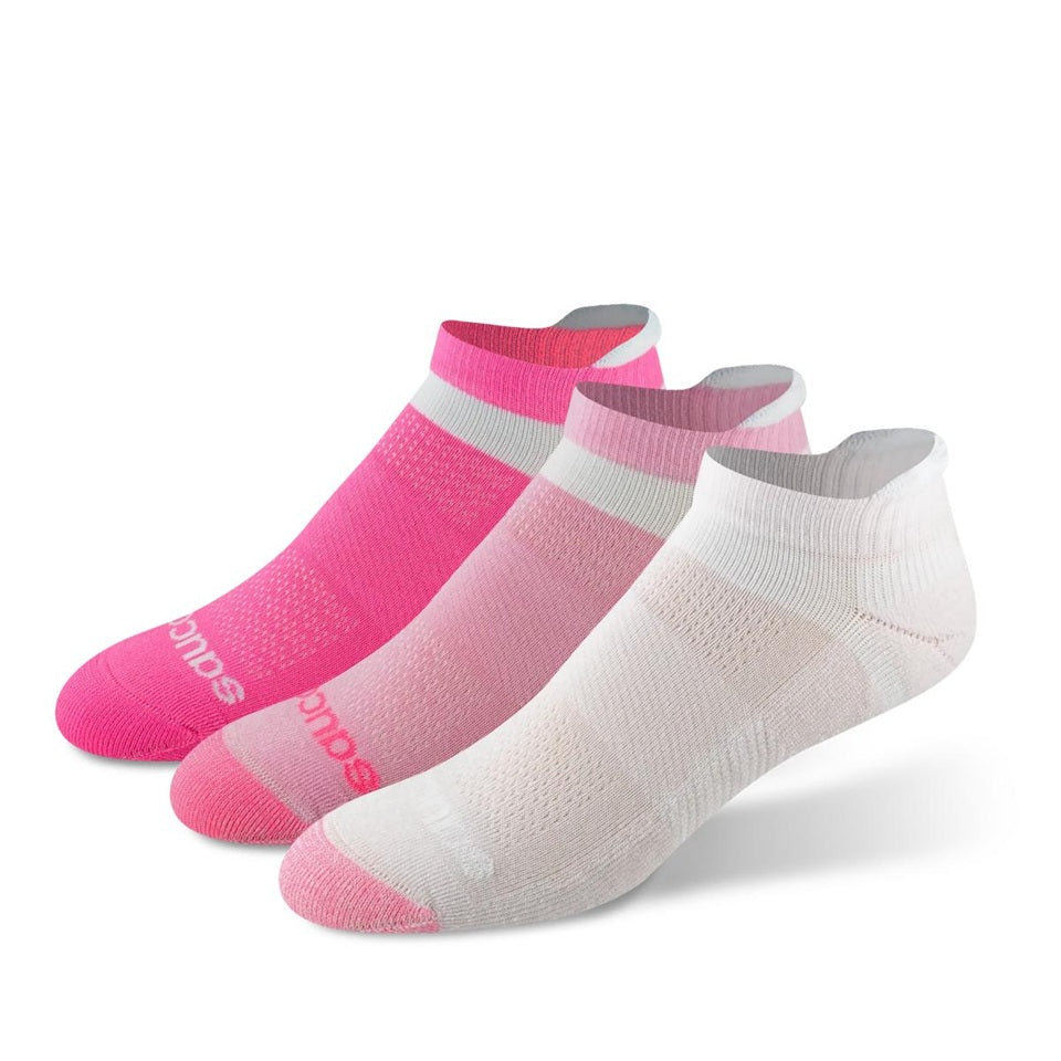Saucony Inferno Cushion No Show Tab 3-pack Socks