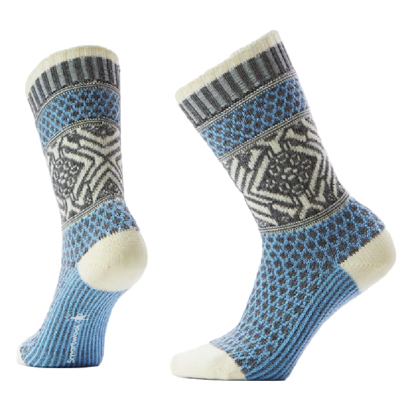 Smartwool Everyday Cozy Popcorn Snowflake Pattern Crew Socks