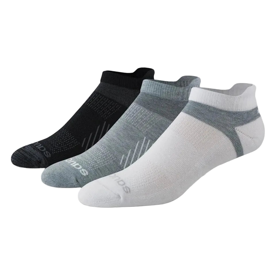 Saucony Inferno Cushion No Show Tab 3-pack Socks