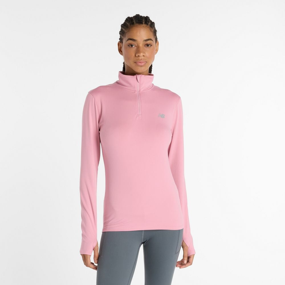 Women's New Balance Sport Essentials Space Dye 1/4 Zip